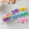 6# candy color rectangle 10 packs