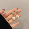 Love pearl [925 silver needle]