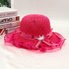 Crown mesh rose red / recommended for 2-8 years old