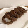 Bear cloth hair band (dark coffee)