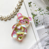 Bear bracket-radium real flowers-three snowflakes