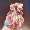 2# chiffon pearl ribbon large intestine circle - pink