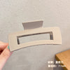 5# rice gray square clip