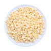 Off-white diameter about 9mm thickness about 6mm / 26g/pack about 100 pieces