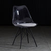 Grey-black metal legs / 40*40*85cm