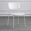 White saddle leather / 50*45*77cm