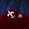Silver military flower