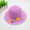 Bordered three small flowers purple / recommended for 3-7 years old