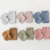 Summer New Children's Knee Pads Baby Floor Socks Set Toddler Socks Baby Non-slip Crawling Sports Protection