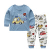 Autumn blue car / 73cm