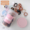 2# coffee color small hair ring [100 pieces]