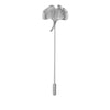 Silver ginkgo leaf 9014