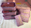 Purple cherry-six-piece storage bag / 41*31*1cm