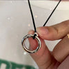 X157 safety buckle necklace