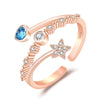 Rose gold / adjustable opening