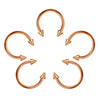 Rose gold / inner diameter 8mm