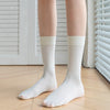 Mid tube socks milk white 27cm / one size fits all