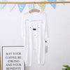 [long-sleeved trousers] white bear head / 73cm