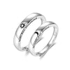 Alphabet sun moon pair / adjustable opening