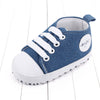 Light denim letters / 11cm