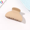 6cm semicircle clamp - frosted milk coffee / qiyue factory direct sales