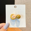 3# yellow hair - yellow beads
