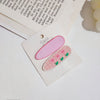17-a62 pink flower letters 2 / card / factory direct sales
