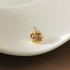 One s925 silver needle small earrings