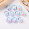 Mushroom hair ties 10-piece set