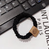 4#black smiley hair band