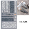 Embossed sticker 5d-k056 (cardboard packaging) / normal specifications