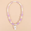Purple necklace