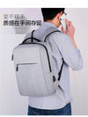 Gray large size 41x29cm / (2 zippers, inner compartment, large size with usb, small size without usb)