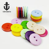 Coat collar hat pad button bottom button two-eye color button hidden button baby clothing bread button button children button