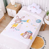 Pure bamboo telescope rabbit / 110*110cm