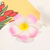 Plumeria duckbill clip-pink / qiyue factory direct sales