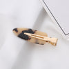 Gold clip light leopard print