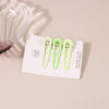 B4182-wave clip green / factory direct sales