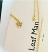 Single gold pendant