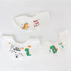 Chen ge dinosaur embroidery three-piece set