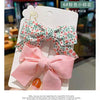Small bow hair clip [pink] 2 packs