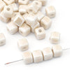 Off white / 6mm hole diameter about 2mm 10pcs/pack