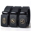 A set of gold standard buckle and strap / 130 cm