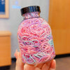 1000 bottles of colored hair bands