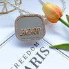 Mirror bracket-j mark-square