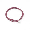 Bean paste color one pearl simple hair tie