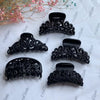 Rattan buds 8cm bright black