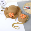 Flowers - khaki / single hat (52cm 2-5 years old)