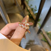 Double butterfly split ring