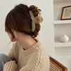 6#dark brown grab clip.